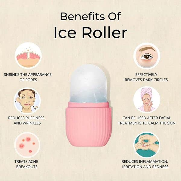 NATURAL ICE CRYSTAL ROLLER