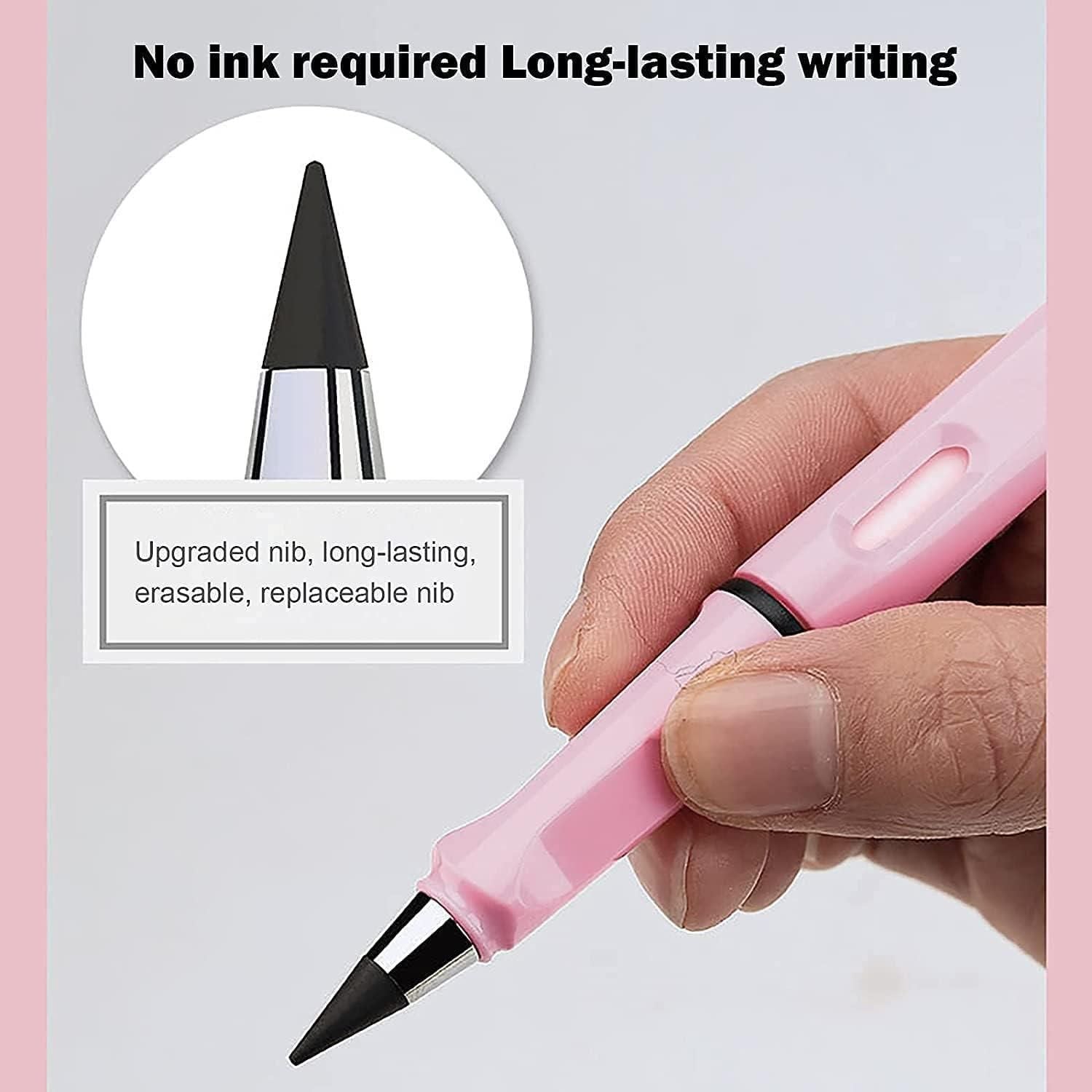 Reusable and Erasable Metal Writing Pens Pack of 2